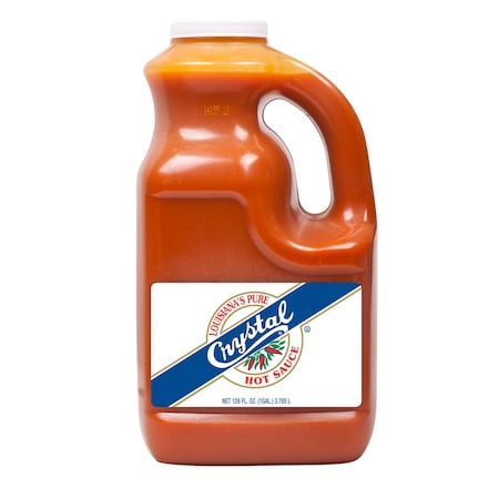 Crystal Crystal Hot Sauce 128 fl. oz. Jug, PK4 00005